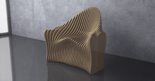 Load image into Gallery viewer, Design F8 - Parametric Wave Bench Chair