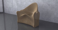 Load image into Gallery viewer, Design F8 - Parametric Wave Bench Chair