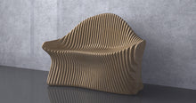 Load image into Gallery viewer, Design F9 - Parametric Wave Bench Chair