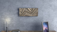 Load image into Gallery viewer, Parametric Woodart Panel - wave form design - made by cnc woodarts hawaii