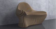 Load image into Gallery viewer, Design F9 - Parametric Wave Bench Chair