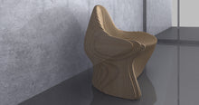 Load image into Gallery viewer, Design F9 - Parametric Wave Bench Chair