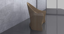 Load image into Gallery viewer, Design F8 - Parametric Wave Bench Chair