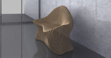 Load image into Gallery viewer, Design F9 - Parametric Wave Bench Chair