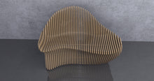 Load image into Gallery viewer, Design F9 - Parametric Wave Bench Chair