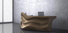 Load image into Gallery viewer, Design F10 - Parametric Wave Reception Desk