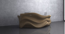 Load image into Gallery viewer, Design F10 - Parametric Wave Reception Desk