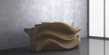 Load image into Gallery viewer, Design F10 - Parametric Wave Reception Desk