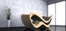 Load image into Gallery viewer, CNC WOODARTS HAWAII - Parametric Geometry Wavy Wood Coffee Table