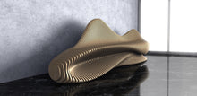 Load image into Gallery viewer, PArametric Flowing Artisitc Modern Bench - Futuristic design with wood setions - CNC WOODARTS