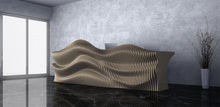 Load image into Gallery viewer, Design F23 - Parametric Waveform Reception Desk