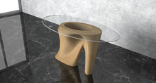 Load image into Gallery viewer, CNC WOODARTS - CNC Router Parametric Wood art - Coffee Table with Galss top