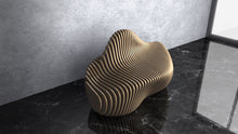 Load image into Gallery viewer, Design F13 - Parametric Wave Bench Chair