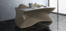 Load image into Gallery viewer, CNC WOODARTS HAWAII - Parametric Geometry Wavy Wood Desk