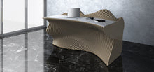 Load image into Gallery viewer, CNC WOODARTS HAWAII - Parametric Geometry Wavy Wood Desk