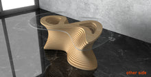 Load image into Gallery viewer, Design F44 - Parametric Flowing Form Bar Stool