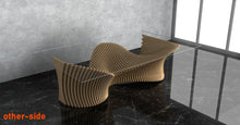 Load image into Gallery viewer, Design F41 - Parametric Wood Chair - Low back