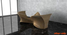 Load image into Gallery viewer, Design F41 - Parametric Wood Chair - Low back