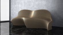 Load image into Gallery viewer, Design F19 - Parametric Large Wavy Bench