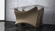 Load image into Gallery viewer, Design F15 - Parametric Waveform Table (Office, Dining, or Coffee table)