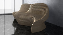 Load image into Gallery viewer, Design F19 - Parametric Large Wavy Bench
