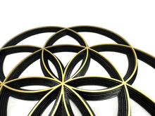 Load image into Gallery viewer, Seed of life wall art - sacred geometry wall art made by cncwoodarts hawaii