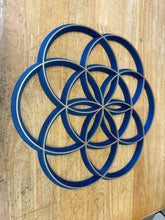 Load image into Gallery viewer, Laser Cut Seed of Life - Sacred Geometry Wall Art