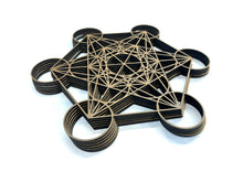Load image into Gallery viewer, Metatrons Cube - Laser Cut Sacred Geometry Wall Art