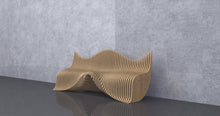 Load image into Gallery viewer, Design F4 - Parametric Wavy Bench