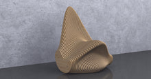 Load image into Gallery viewer, Design F6 - Parametric Sided Wavy Bench Chair