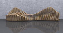 Load image into Gallery viewer, Design F5 - Parametric 2 Sided Wavy Bench