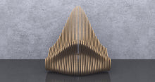 Load image into Gallery viewer, Design F6 - Parametric Sided Wavy Bench Chair
