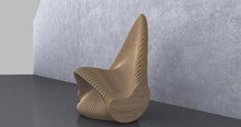 Load image into Gallery viewer, Design F6 - Parametric Sided Wavy Bench Chair