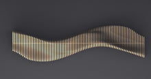 Load image into Gallery viewer, Design F5 - Parametric 2 Sided Wavy Bench