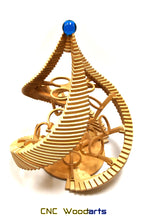 Load image into Gallery viewer, Wine's Ark - 15 Bottle Tripple Helix Wine Rack