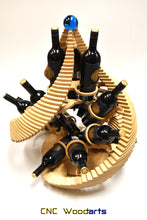 Load image into Gallery viewer, Wine's Ark - 15 Bottle Tripple Helix Wine Rack