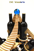Load image into Gallery viewer, Wine's Ark - 15 Bottle Tripple Helix Wine Rack