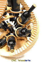 Load image into Gallery viewer, Wine's Ark - 15 Bottle Tripple Helix Wine Rack