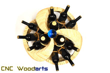 Load image into Gallery viewer, Wine's Ark - 15 Bottle Tripple Helix Wine Rack