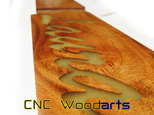 Load image into Gallery viewer, Custom Glow in the Dark Koa Wood Name Plates - Chose your name