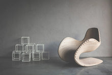 Load image into Gallery viewer, FLOW Modern Wood Chair - Lounge, Home, Desk, or Patio Chair designed by Parametree