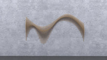Load image into Gallery viewer, Sound Wave - Wood Wall Art Panel