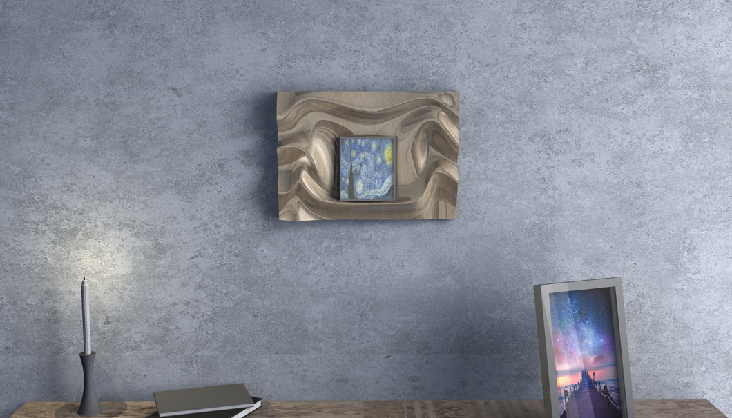 Parametric Wall Art - Design W08 - Parametric Wall Art Panel